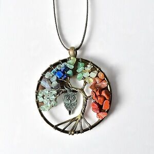 Handmade Tree of Life Pendant Necklace